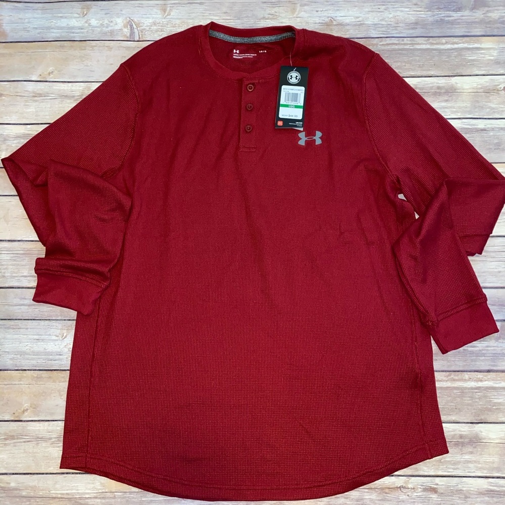 🆕Mens Under Armour Loose Fit Long Sleeve Shirt